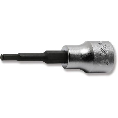 KKN3015M.62-3 image(0) - Ko-ken USA 3/8 Sq. Dr. Bit Socket  3mm Grip Ring Length 62mm