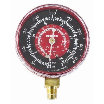 ROB11795 image(0) - Robinair GUAGE UNIVERSAL 134A/R22 HIGH SIDE