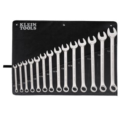KLE68402 image(0) - Klein Tools Combination Wrench Set, 9-Piece