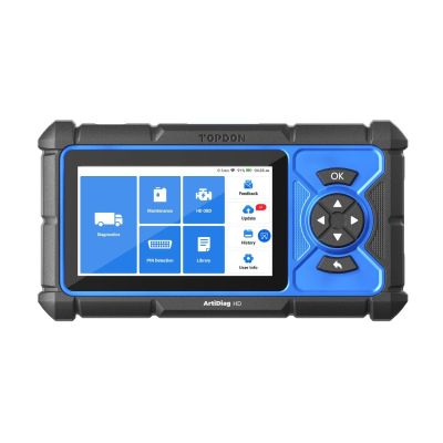 TOPADHD image(0) - Topdon ArtiDiag HD - 5-inch Heavy-Duty Scan Tool w/ Service Functions