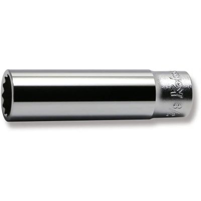 KKN2305A-3-8 image(0) - Ko-ken USA 2305A-3/8 1/4 Square Drive Socket 3/8 12 Point Length 50 mm