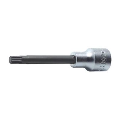 KKN4020-60-M8 image(0) - Ko-ken USA 4020.60-M8 1/2 Square Drive Bit Socket XZN M8 Triple Square Length 60 mm