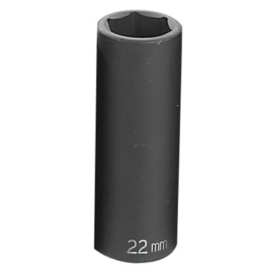 GRE2022MD image(0) - Grey Pneumatic 1/2" Drive x 22mm Deep Socket