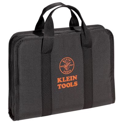 KLE33734INS image(0) - Klein Tools Screwdriver Set, Slim-Tip Insulated Phillips, Cabinet, Square, 4-Piece