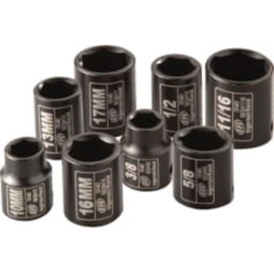 IRTSK3C8N image(0) - Ingersoll Rand 3/8" Drive Combo SAE and Metric Set, 8 Piece