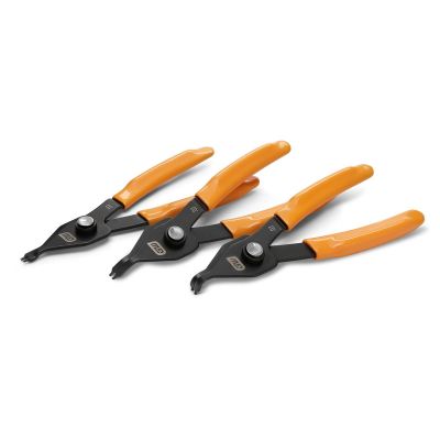KDT89710 image(0) - GEARWRENCH 12 Piece Convertible Push Button Snap Ring Pliers Set