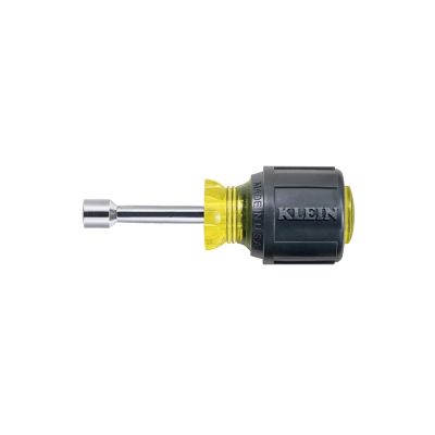 KLE61014 image(0) - Klein Tools 1/4-Inch Stubby Nut Driver with 1-1/2-Inch Shaft