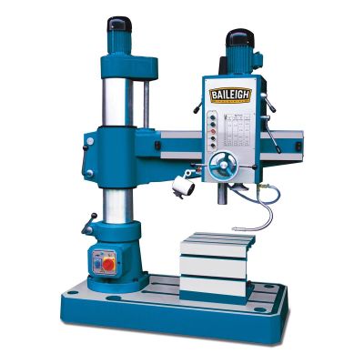 BLI1008487 image(0) - Baileigh RD-1000M - 4' Mechanical Radial Drill, MT4 Spindle, Includes Quick and Tappinig Chuck 220V 3 Phase