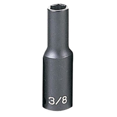 GRE1012D image(0) - Grey Pneumatic 3/8" Drive x 3/8" Deep Socket