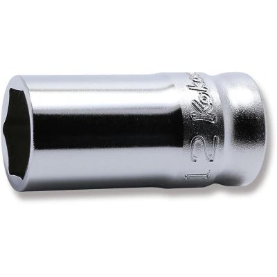 KKN3300XZ-12 image(0) - Ko-ken USA 3300XZ-12 3/8 Sq. Dr. Socket 12mm 6 point Length 35mm Z-series