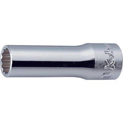 KKN3305M-16 image(0) - Ko-ken USA 3305M-16 3/8 Square Drive Socket 16 mm 12 Point Length 55 mm