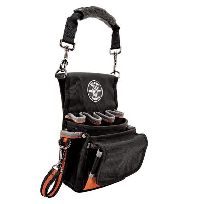 KLE5242 image(0) - Klein Tools Tradesman Pro&trade; Tool Pouch, 9 Pockets, 9.5 x 7.5 x 9.5-Inch