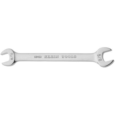 KLE68463 image(0) - Klein Tools Open-End Wrench 9/16-Inch, 5/8-Inch Ends