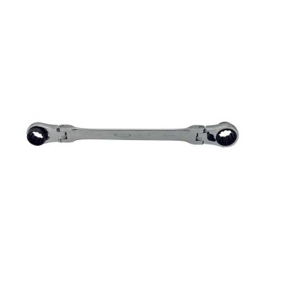 VIMDDF1618 image(0) - VIM Tools 16X18 mm Double Deep Spline Flex Head Ratcheting Wrench
