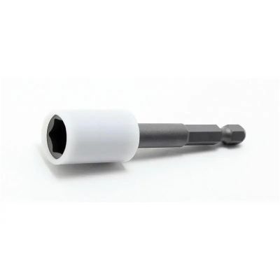 KKN115-75-12SV image(0) - Ko-ken USA 115.75-12SV 1/4 Hex Drive Nut Setter with Plastic Protector 12 mm 6 Point Length 75 mm Magnet Turnable POM cover