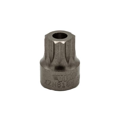 VIMXZN618H image(0) - VIM Tools XZN18 Triple Square,12 Point One Piece Impact Driver, 3/8 Inch Square Drive,8 mm Tp Hole