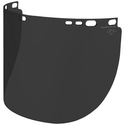 KLE60529 image(0) - Klein Tools Face Shield, Full Brim Hard Hat, Gray Tint