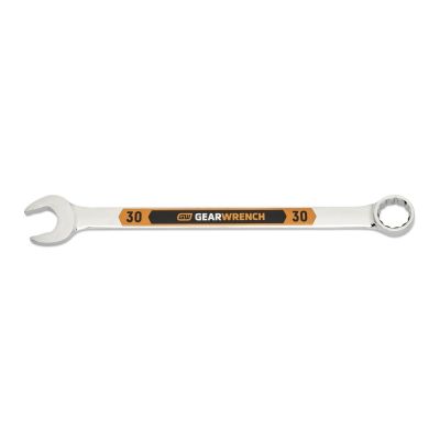 KDT81744H image(0) - GEARWRENCH 30mm 12 Point Hi-Viz Long Pattern Combination Wrench
