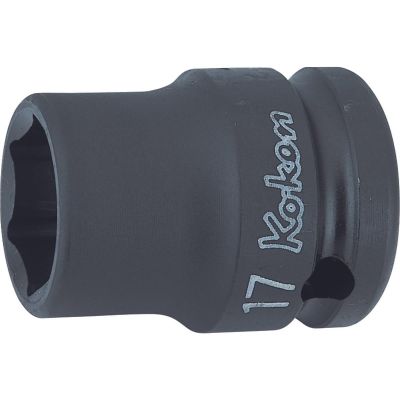 KKN14401M-16 image(0) - Ko-ken USA 14401M-16 1/2 Sq. Dr. Socket 16mm 6 point Length 38mm Thin walled