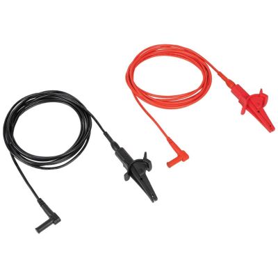 KLE69367 image(0) - Klein Tools Heavy-Duty Alligator Clip Test Leads, 10-Foot