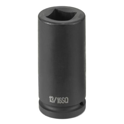 GRE3313SL image(0) - Grey Pneumatic 3/4" Drive x 13/16" Deep Square - 4 Point Socket