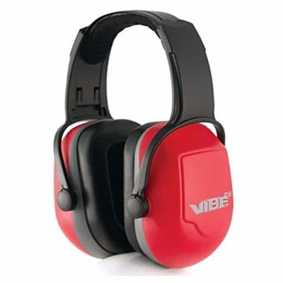 SRW20774 image(0) - Jackson Safety Earmuffs - H70 Vibe Series - NRR 26 - Red