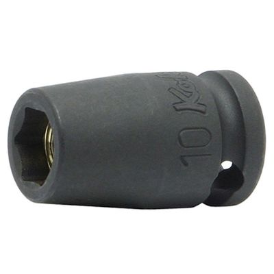 KKN13400MG-19 image(0) - Ko-ken USA 13400MG-19 3/8 Sq. Dr. Socket 19mm 6 point Length 32mm Magnet