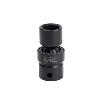 SUN224UZ image(0) - SUNEX SOC 3/4 1/2D IMP UNIV 12PT BLK