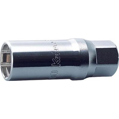 KKN3300CB-16 image(0) - Ko-ken USA 3300CB-16 3/8 Square Drive 6-Point Clip Type Spark Plug Socket 16 mm
