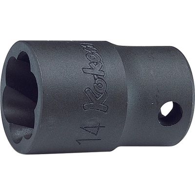 KKN3127-11 image(0) - Ko-ken USA 3127-11 3/8 Square Drive Nut Twister 11 mm Length 32 mm