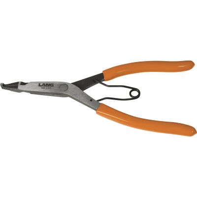 KAS1409 image(0) - Lang Tools (Kastar) 1409 - Lock Ring Pliers - 9" Right Angle Tip