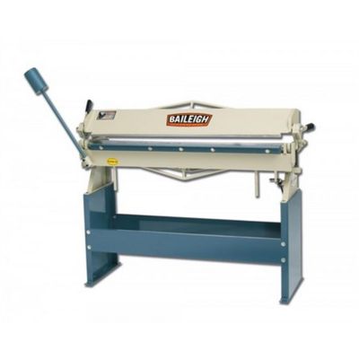BLI1004646 image(0) - Baileigh HB-4816 - Manually Operated Hand (Straight) Brake, 4' Length,16 Gauge Mild Steel Capacity, Includes Stand