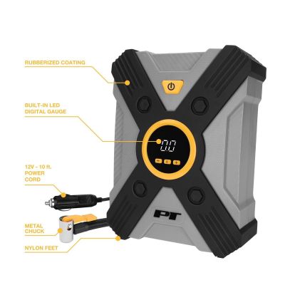 WLMW7902 image(0) - Wilmar Corp. / Performance Tool 12V Digital Tire Inflator w/Auto-Stop