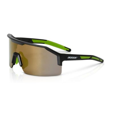 JCK60009 image(0) - Jackson Safety Safety Glasses - MAXVIEW+ Series - Gold Mirror Lens - Black Frame - Hardcoat Anti-Scratch