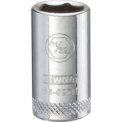 DWTDWMT86027OSP image(0) - DEWALT 001Pc 14Dr Socket-06Pt-11/32