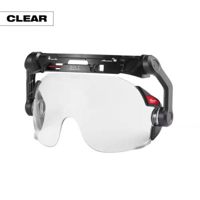 MLW48-73-1411 image(0) - Milwaukee Tool BOLT Eye Visor - Clear Dual Coat Lens (Compatible with Milwaukee Safety Helmets)