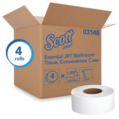 KIM03148 image(0) - Kimberly-Clark SCOTT JUMBO ROLL JR BATH TISSUE