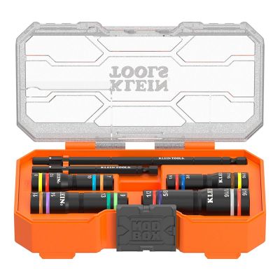 KLE654916 image(0) - Klein Tools Color-Coded Hollow-Shaft Heavy-Duty Nut Driver, 9/16-Inch