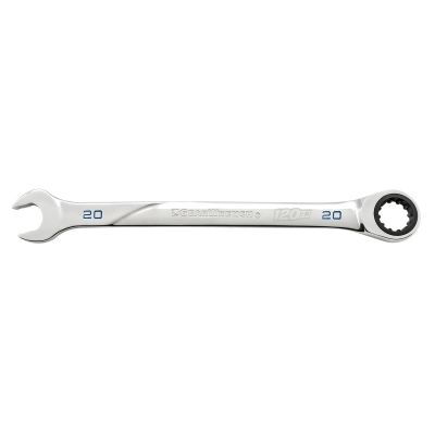 KDT86420 image(0) - GEARWRENCH 20mm 120XP Universal Spline XL Ratcheting Combination Wrench