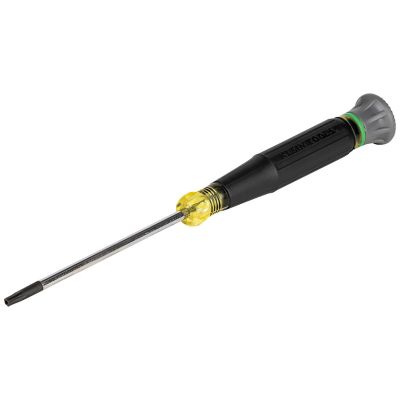 KLE6333 image(0) - Klein Tools T15H TORX&reg; Precision Screwdriver, 3-Inch Shank