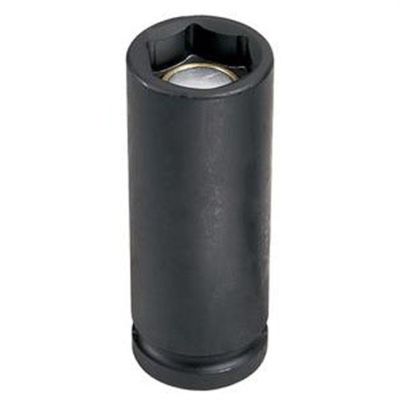 GRE2012DG image(0) - Grey Pneumatic 1/2" Drive x 3/8" Magnetic Deep Socket