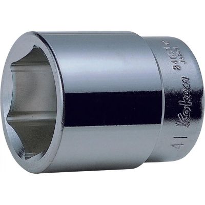 KKN8400M-32 image(0) - Ko-ken USA 8400M-32 1 Square Drive Socket 32 mm 6 Point Length 65 mm