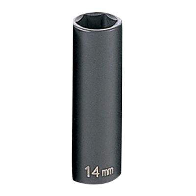 GRE1014MD image(0) - Grey Pneumatic 3/8" Drive x 14mm Deep Socket