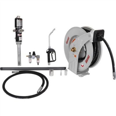 MILZE1730K-16-400 image(0) - Zeeline by Milton ZE1730K-16-400 - 5:1 Eco Series Pump Kit 16-Gal w/reel & nozzle