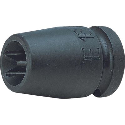 KKN14425-E12 image(0) - Ko-ken USA 14425-E12 1/2 Sq. Dr. Socket TORX E12 Length 38mm