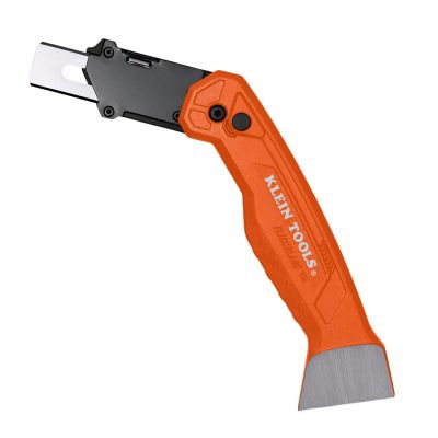 KLE44310 image(0) - Klein Tools FLICKBLADE&trade; Folding Carpet Utility Knife