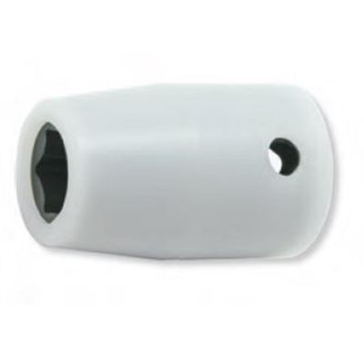 KKN13400M-17FR image(0) - Ko-ken USA 13400M-17FR 3/8 Sq. Dr. Socket with Plastic Protector 17mm 6 point Length 33.3mm Turnable POM cover