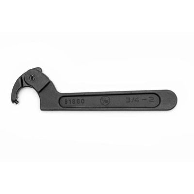 KDT81860 image(0) - GEARWRENCH 3/4 Inch to 2 Inch Adjustable Pin Black Oxide Spanner Wrench 1/8 Inch Pin
