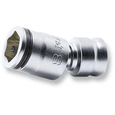 KKN2441MZ-12 image(0) - Ko-ken USA 1/4 Sq. Dr. Z-series Universal NUT GRIP&reg; Socket 12mm