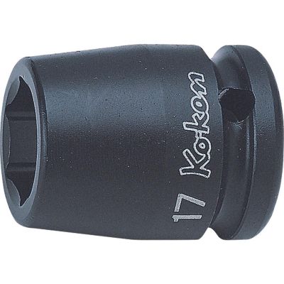KKN14400M-33 image(0) - Ko-ken USA 14400M-33 1/2 Sq. Dr. Socket 33mm 6 point Length 46mm